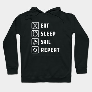 Sailor - Eat Sleep sail Repeat Hoodie